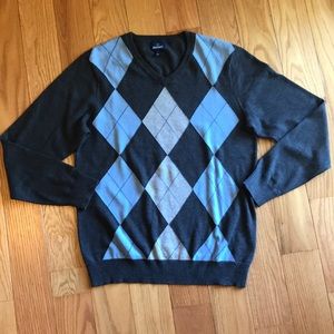 NWOT- Old Navy Argyle Sweater